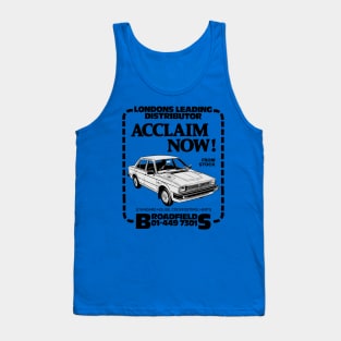 TRIUMPH ACCLAIM - local advert Tank Top